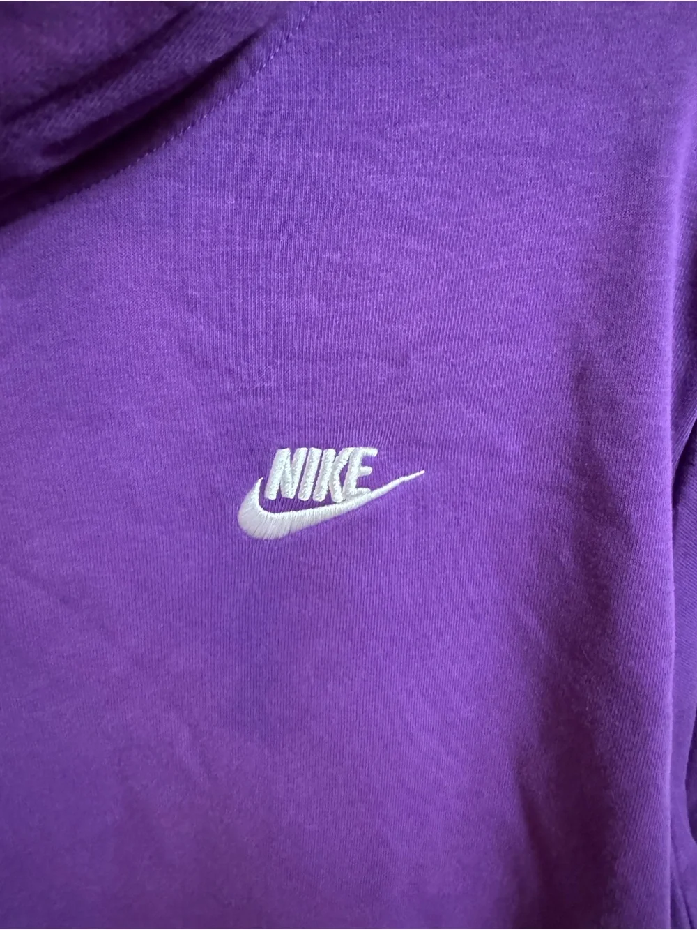 Nike Woman’s Purple Pullover Hoodie Sweatshirt